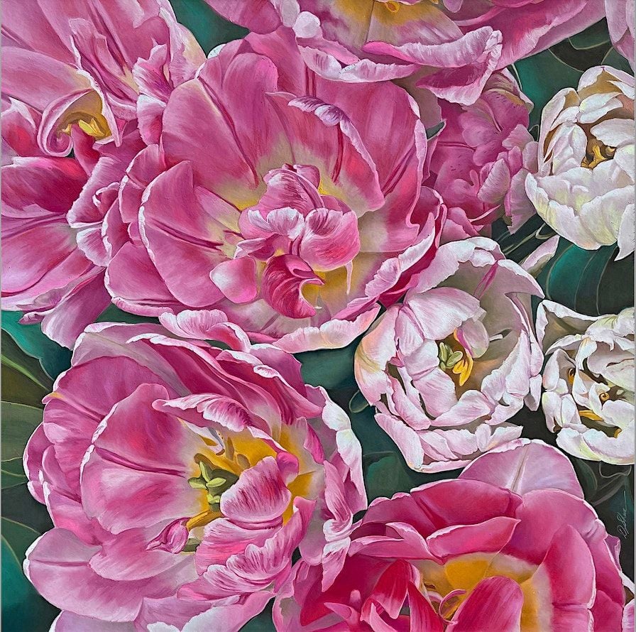 Tulips in Pastels with Deb Shea
