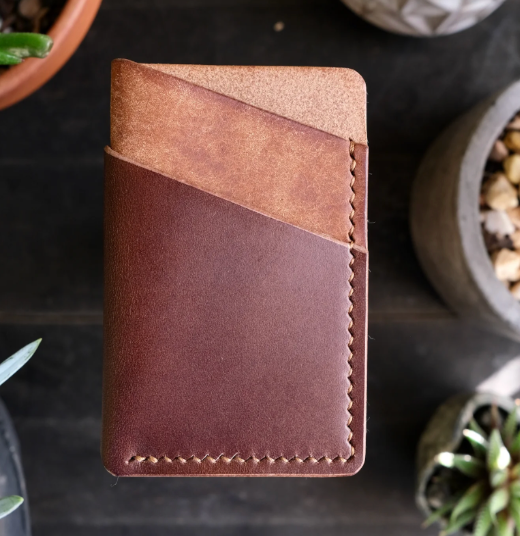 Craft Your Own Leather Wallet or Card Holder in San Carlos