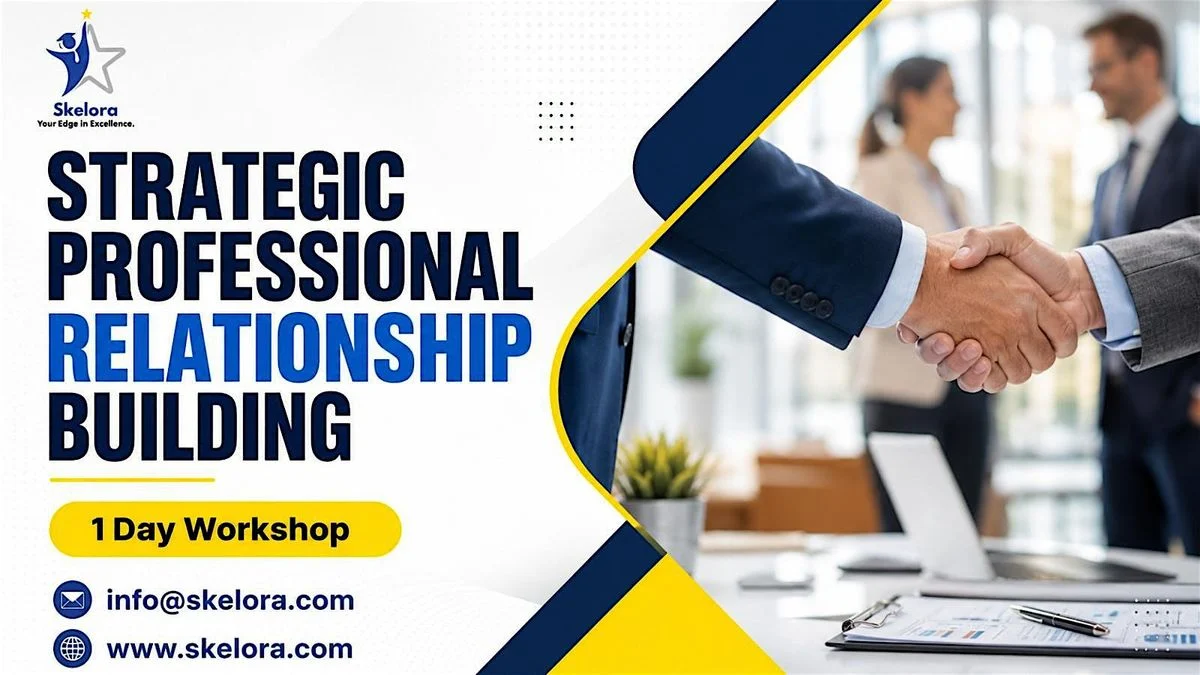 Leadership Networking Mastery 1 Day Workshop in San Carlos: Build Strong Professional Relationships for Career Success