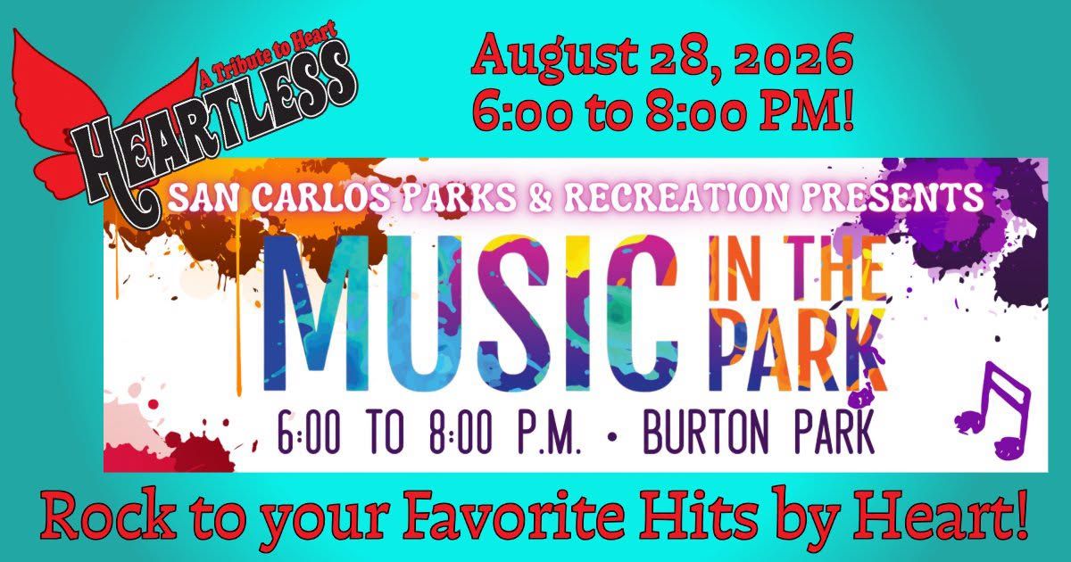 Heartless (Heart Tribute) Rocks San Carlos Music in the Park