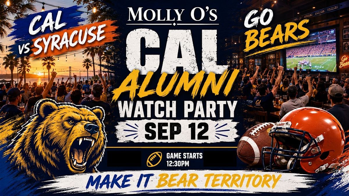 Cal vs. Syracuse: Join the Ultimate Alumni Watch Party at Molly O’s in San Carlos