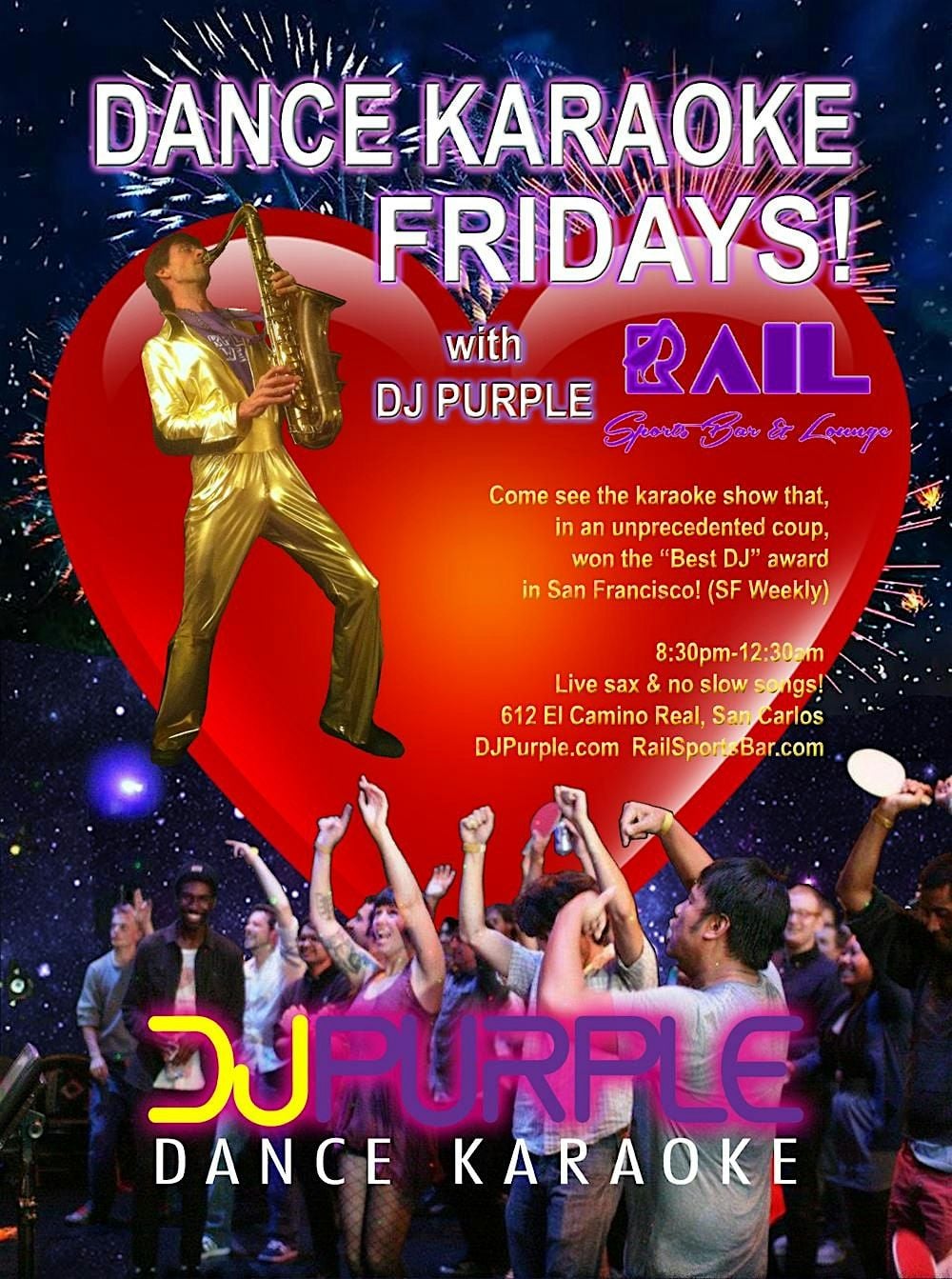Dance Karaoke Fridays at The Rail Club: Sing, Dance, and Enjoy a High-Energy Friday Night