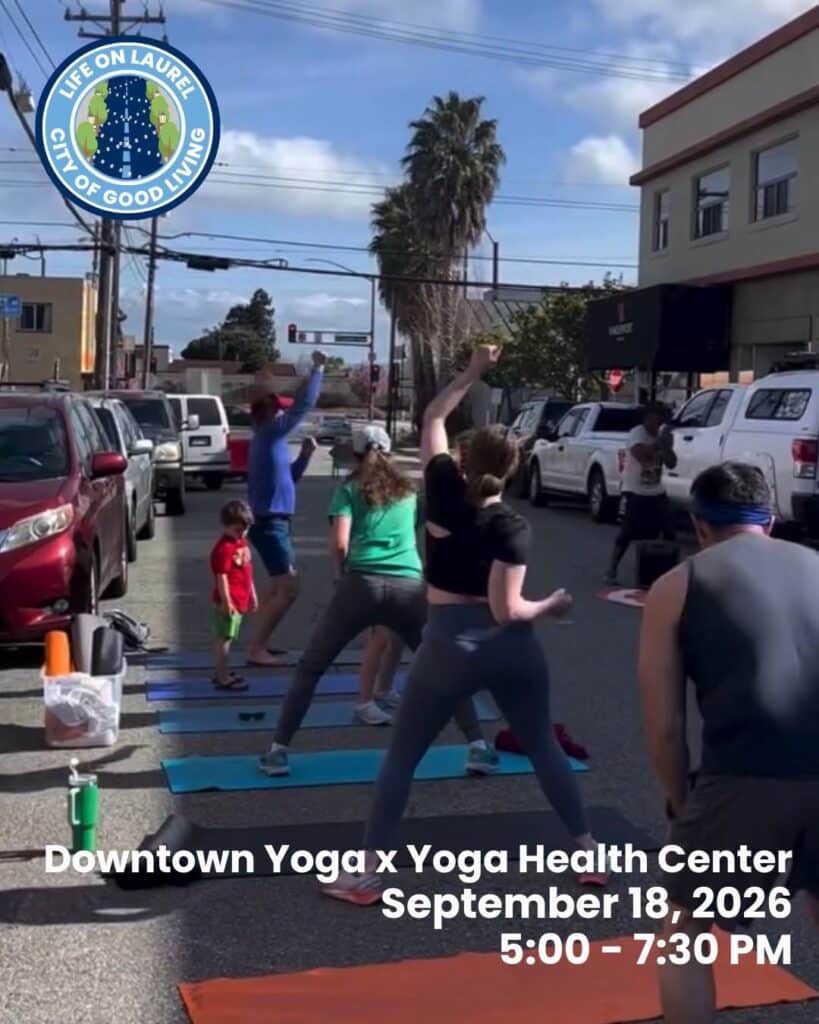 Life on Laurel Returns September 18 with Downtown Yoga