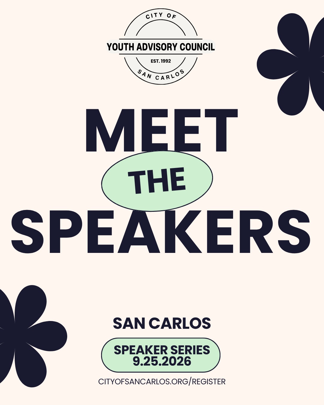 Meet the Speakers: San Carlos Youth Advisory Council Speaker Series