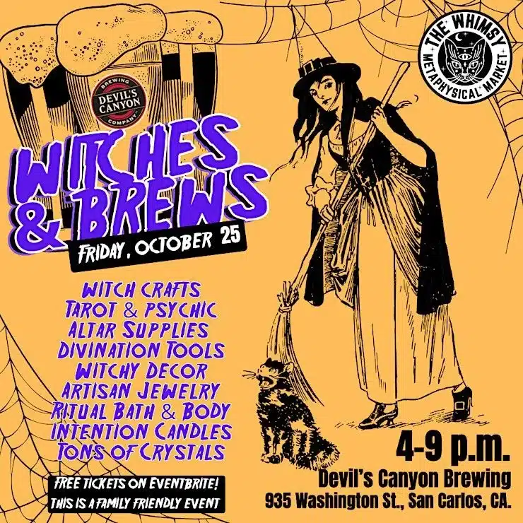 Witches & Brews at Devil’s Canyon: A Spooky Night Market in San Carlos