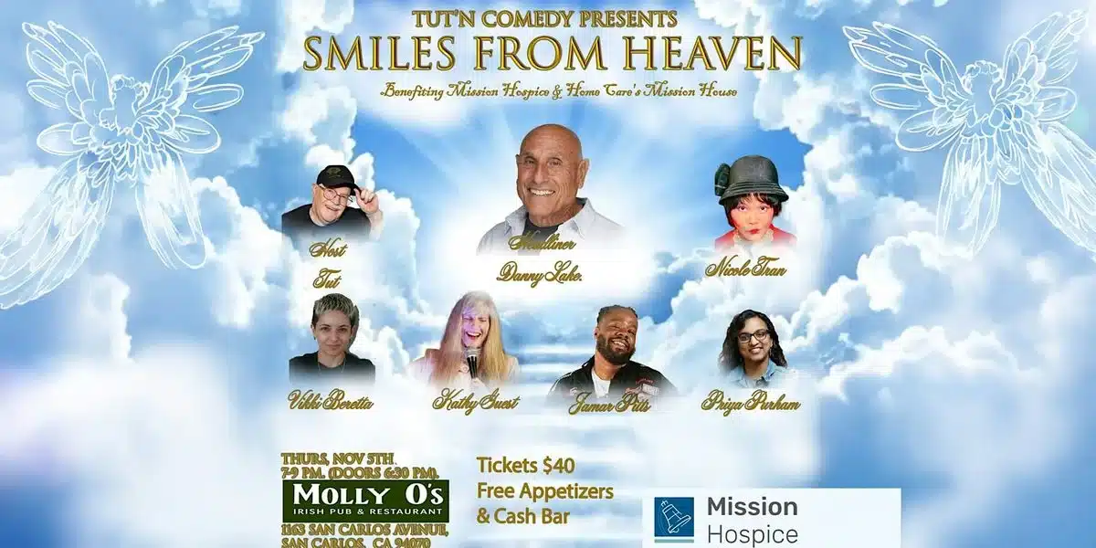 Smiles From Heaven: Annual Fundraising Comedy Show Returns to San Carlos on November 5