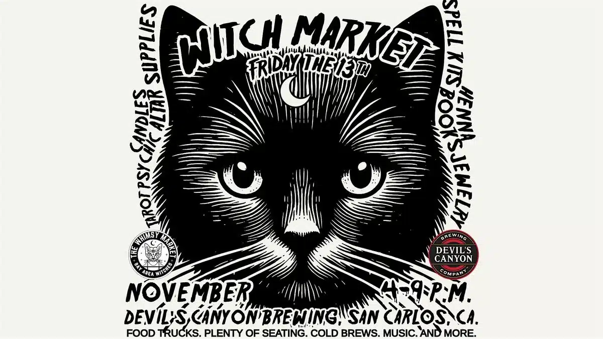 Friday the 13th Witch Market Brings Mystical Shopping, Local Artisans, and Community Fun to San Carlos